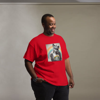 Furry Fox Unisex classic tee by Gregg Acini Adoree Designs - Gregg Acini Adoree Designs - Tee Shirt