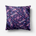 Galactic Purple Home Goods Premium Hypoallergenic Throw Pillow - Gregg Acini Adoree Designs - Pillows & Covers