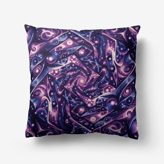 Galactic Purple Home Goods Premium Hypoallergenic Throw Pillow - Gregg Acini Adoree Designs - Pillows & Covers