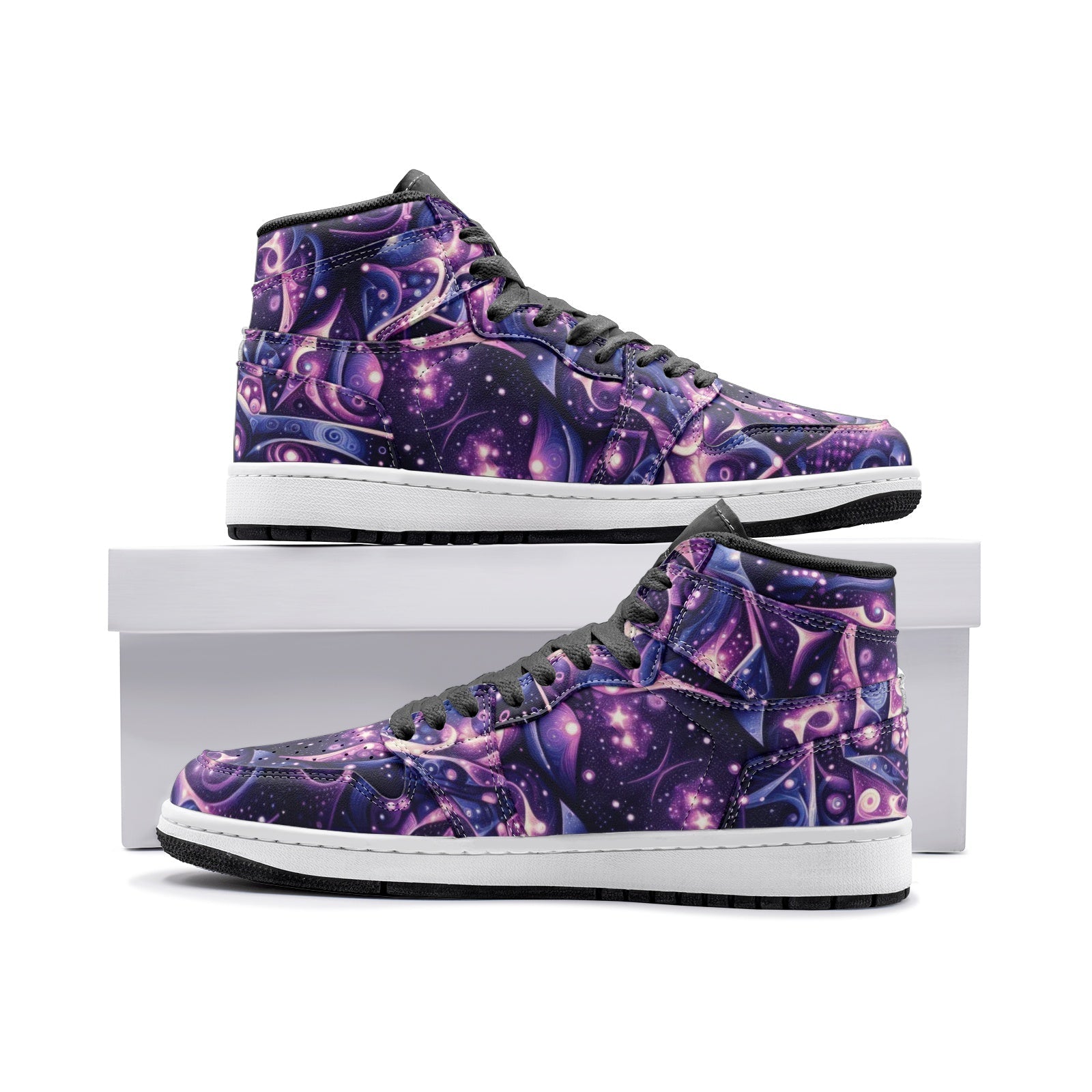 Galactic Purple Unisex Sneaker TR - Gregg Acini Adoree Designs - Shoes