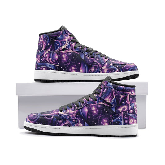 Galactic Purple Unisex Sneaker TR - Gregg Acini Adoree Designs - Shoes