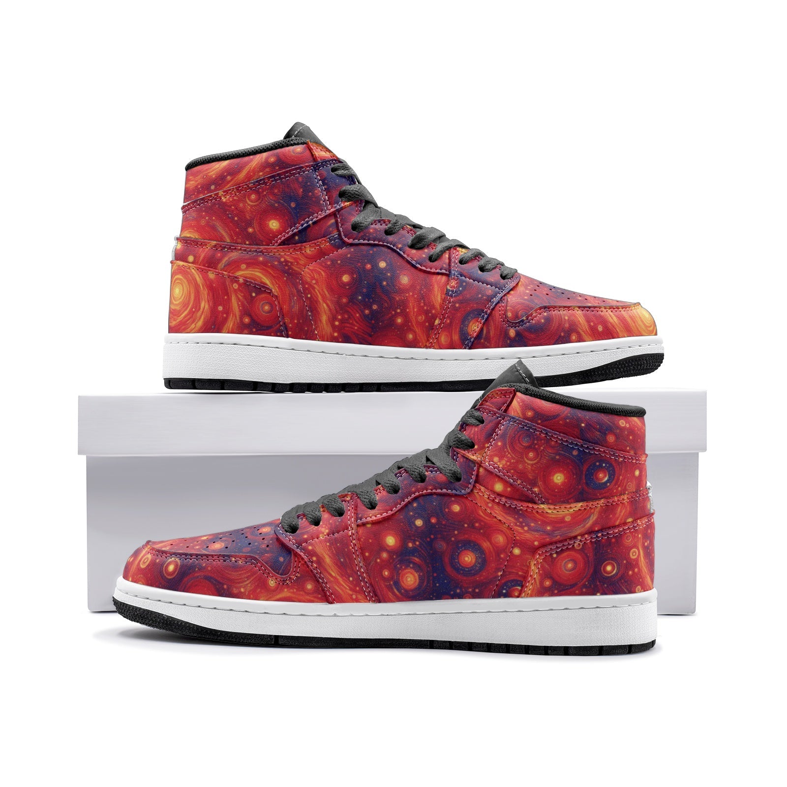 Galactic Scarlet Unisex Sneaker TR - Gregg Acini Adoree Designs - Shoes