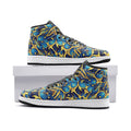 Galactic Yellow and Blue Unisex Sneaker TR - Gregg Acini Adoree Designs - Shoes