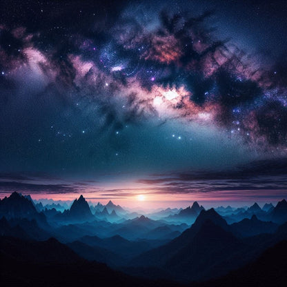 Galaxy Mountain Study - Gregg Acini Adoree Designs - 