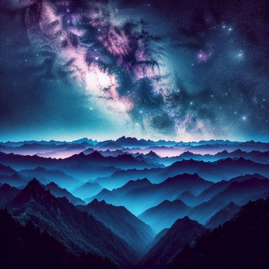 Galaxy Mountain Study - Gregg Acini Adoree Designs - 