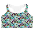 Gentle Hummingbirds Sports bra - Gregg Acini Adoree Designs - Sports Bra
