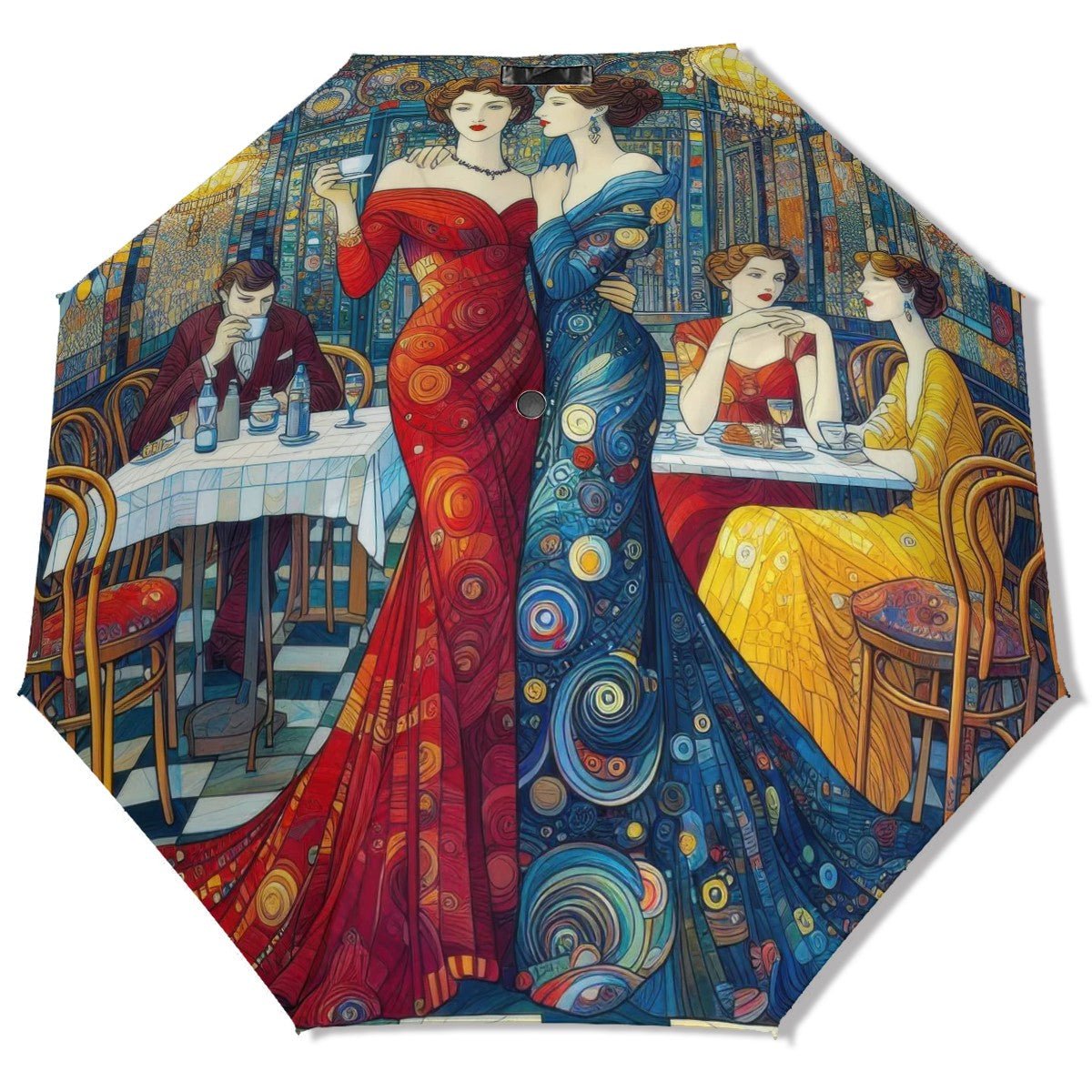 Girlfriends UV Protection Umbrella - Gregg Acini Adoree Designs - Umbrella