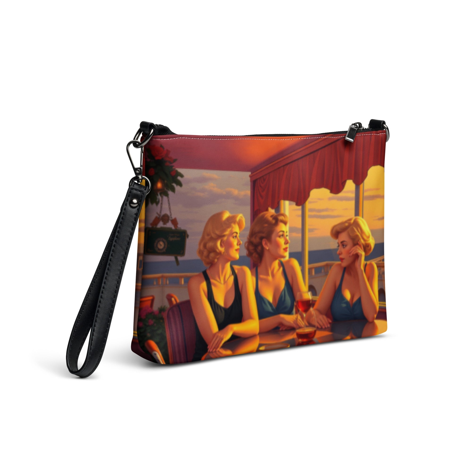 Glamorous Friends Crossbody bag by Gregg Acini Adoree Designs - Gregg Acini Adoree Designs - Handbag