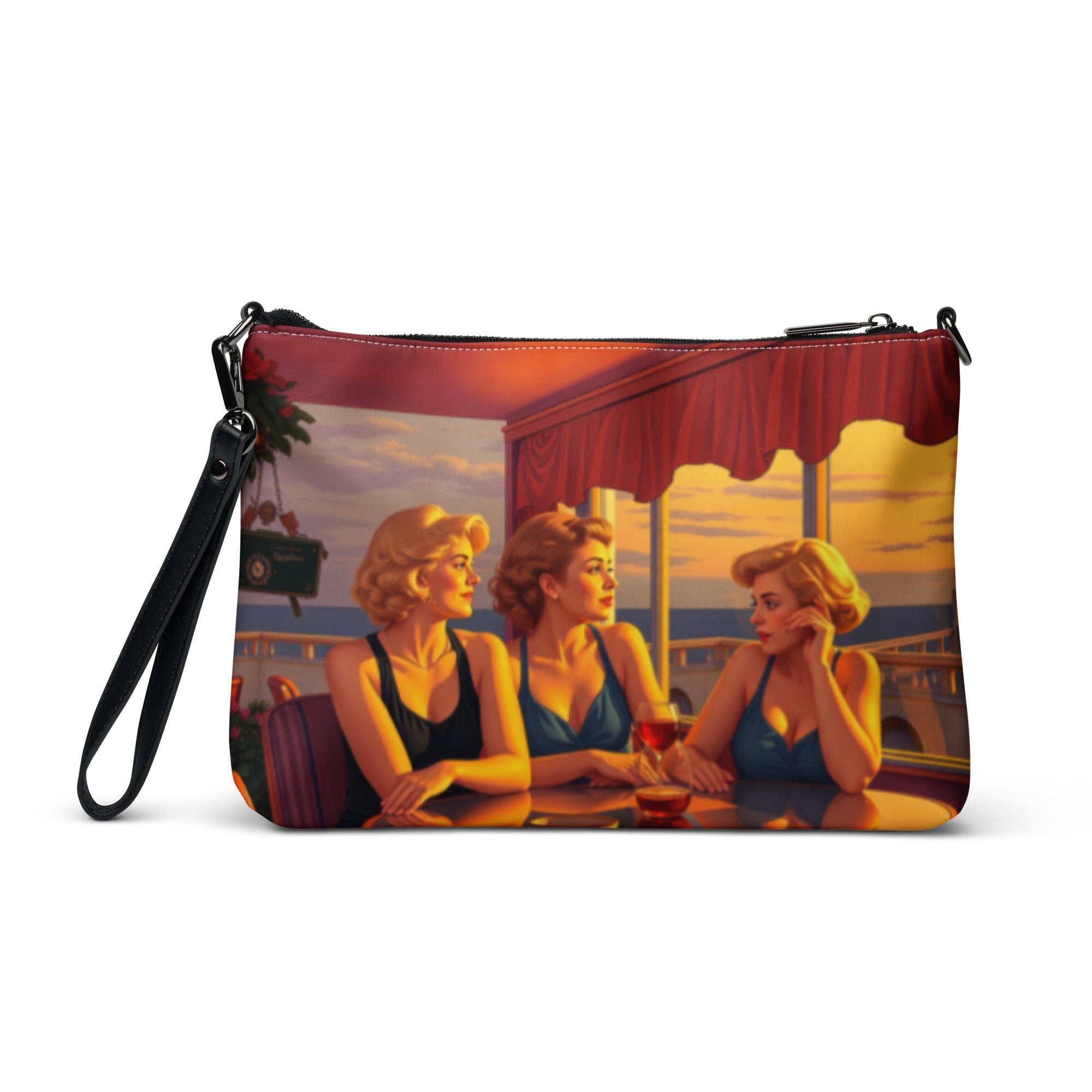 Glamorous Friends Crossbody bag by Gregg Acini Adoree Designs - Gregg Acini Adoree Designs - Handbag