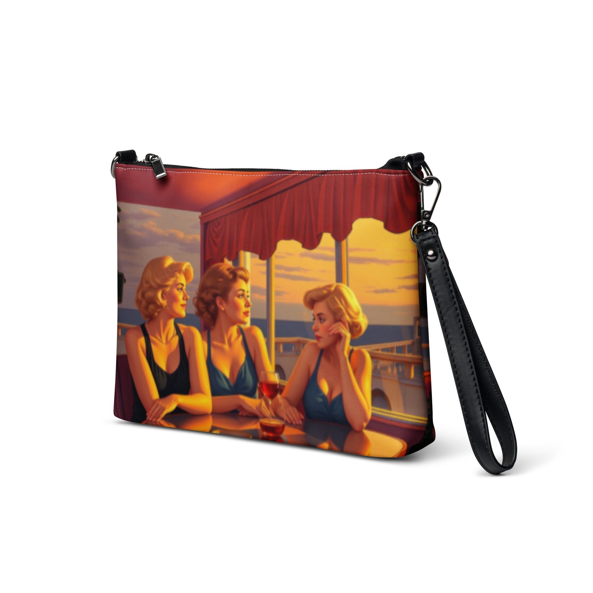 Glamorous Friends Crossbody bag by Gregg Acini Adoree Designs - Gregg Acini Adoree Designs - Handbag