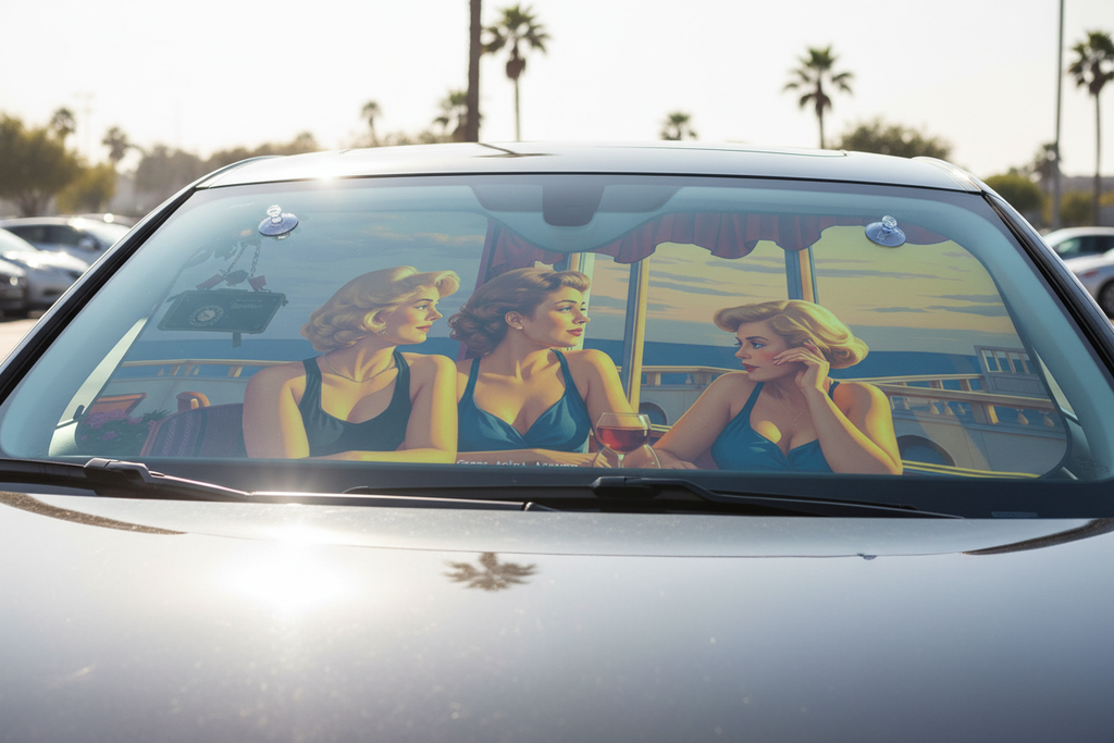 Glamorous Friends Sun Shade Lifestyle