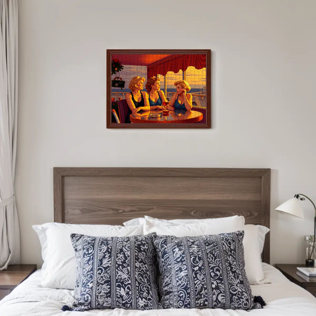 Glamorous Friends Wooden Jigsaw Puzzles 500 pcs - Gregg Acini Adoree Designs - Jigsaw Puzzle