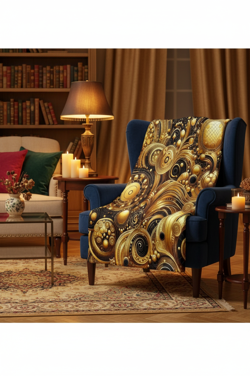 Golden Compass Blanket Lifestyle