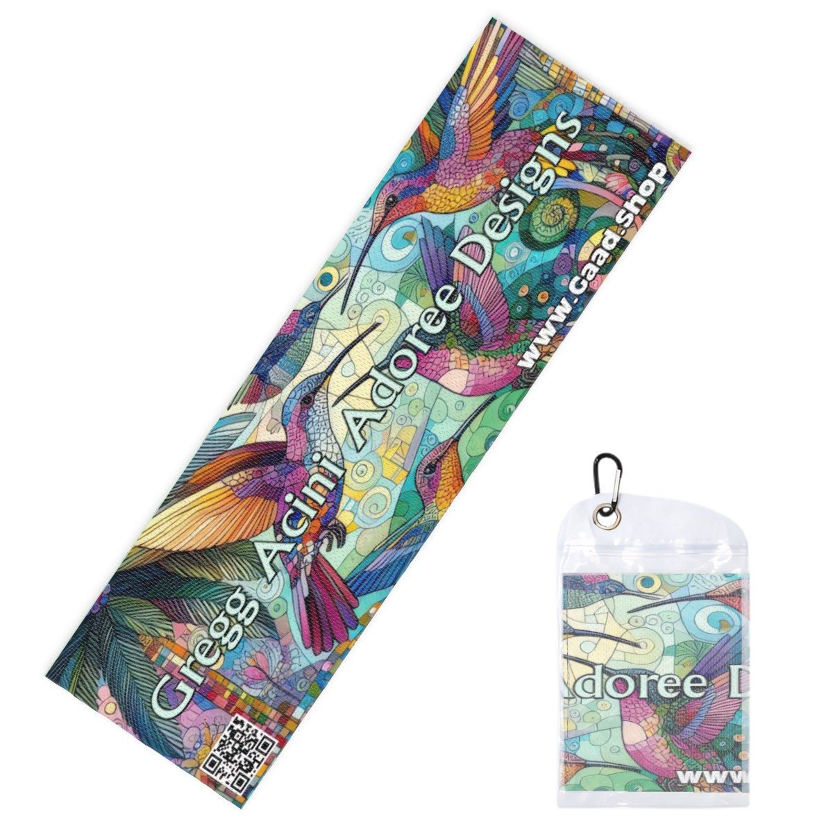 Gregg Acini Adoree Logo Cold Sports Towel - Gregg Acini Adoree Designs - Towel