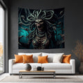 Halloween Medusa 3 Lightweight Wall Tapestry (Fabric Wall Hanging - USA) - Gregg Acini Adoree Designs - Wall Coverings
