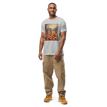 Halloween Skeletons and Pumpkins Unisex t-shirt by Gregg Acini Adoree Designs - Gregg Acini Adoree Designs - Tee Shirt