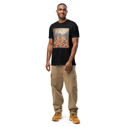 Halloween Skeletons and Pumpkins Unisex t-shirt by Gregg Acini Adoree Designs - Gregg Acini Adoree Designs - Tee Shirt