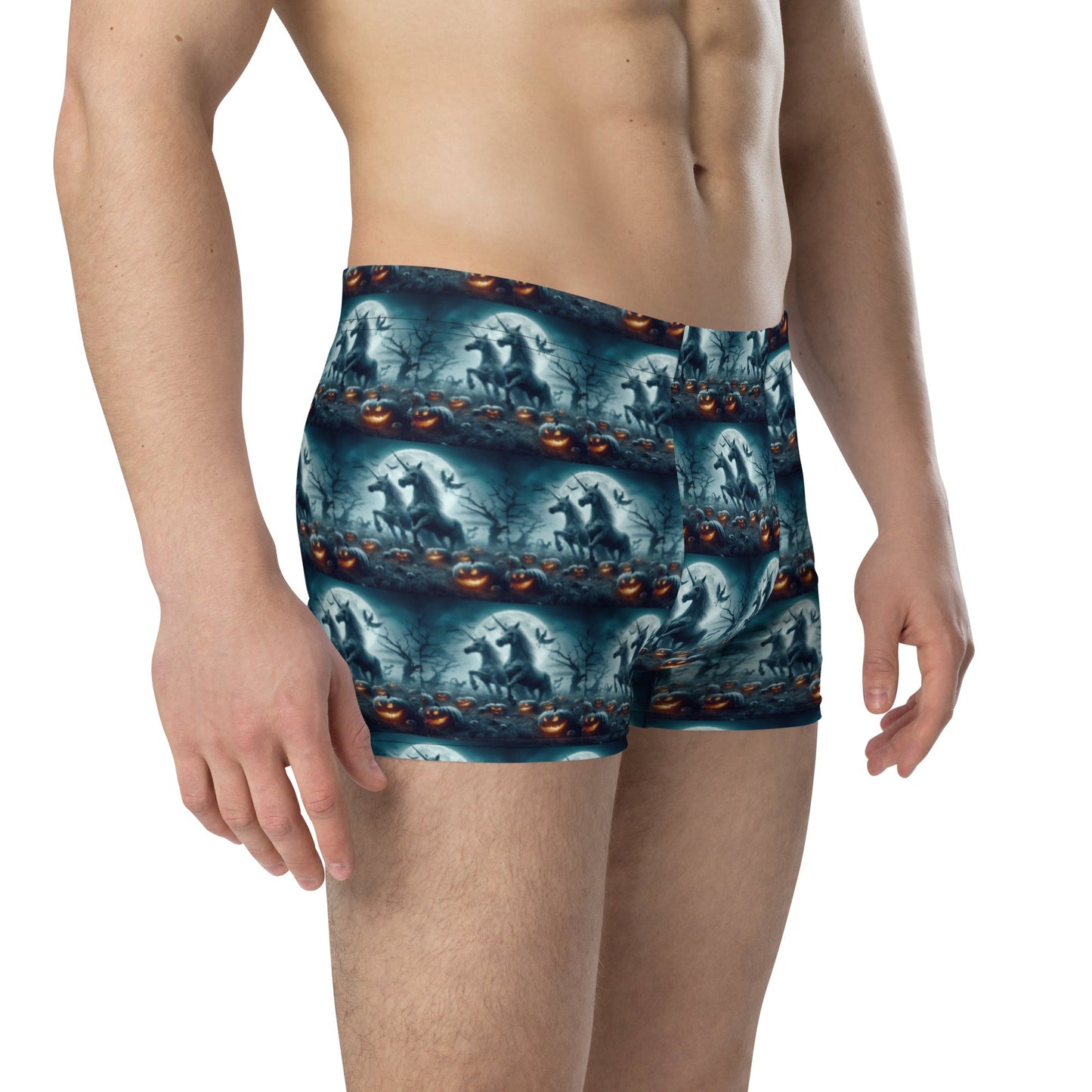 Halloween Unicorns3 Boxer Briefs by Gregg Acini Adoree Designs - Gregg Acini Adoree Designs - Underwear