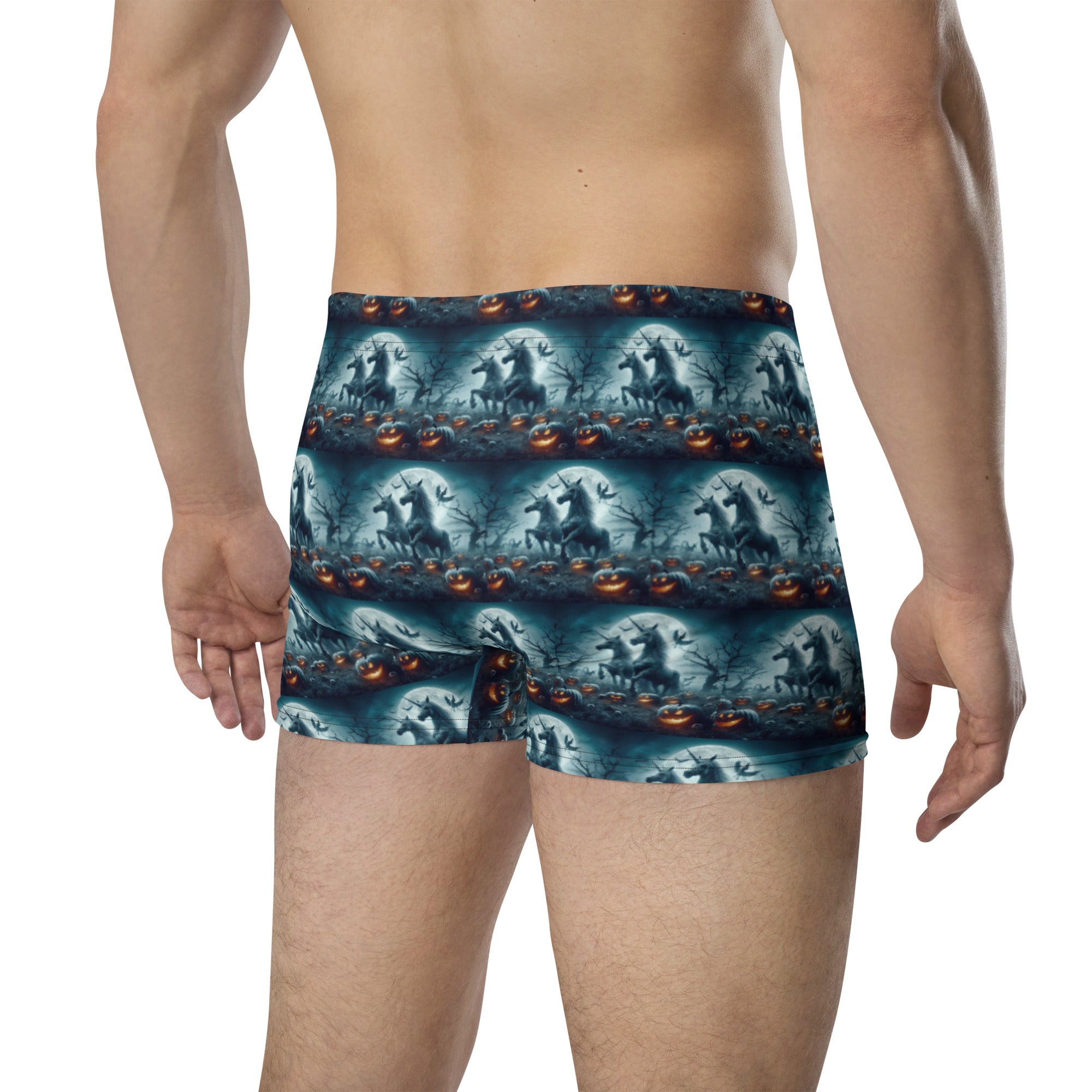 Halloween Unicorns3 Boxer Briefs by Gregg Acini Adoree Designs - Gregg Acini Adoree Designs - Underwear