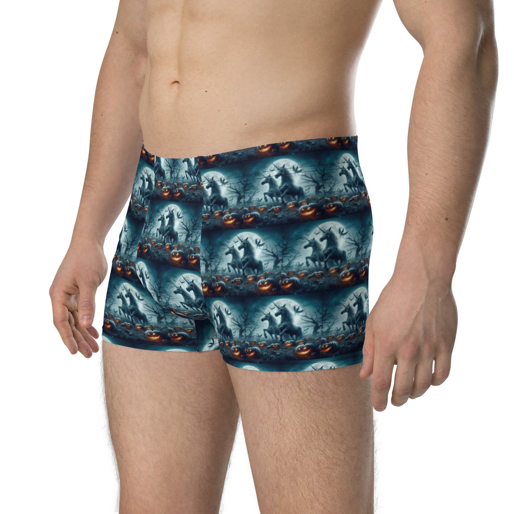 Halloween Unicorns3 Boxer Briefs by Gregg Acini Adoree Designs - Gregg Acini Adoree Designs - Underwear