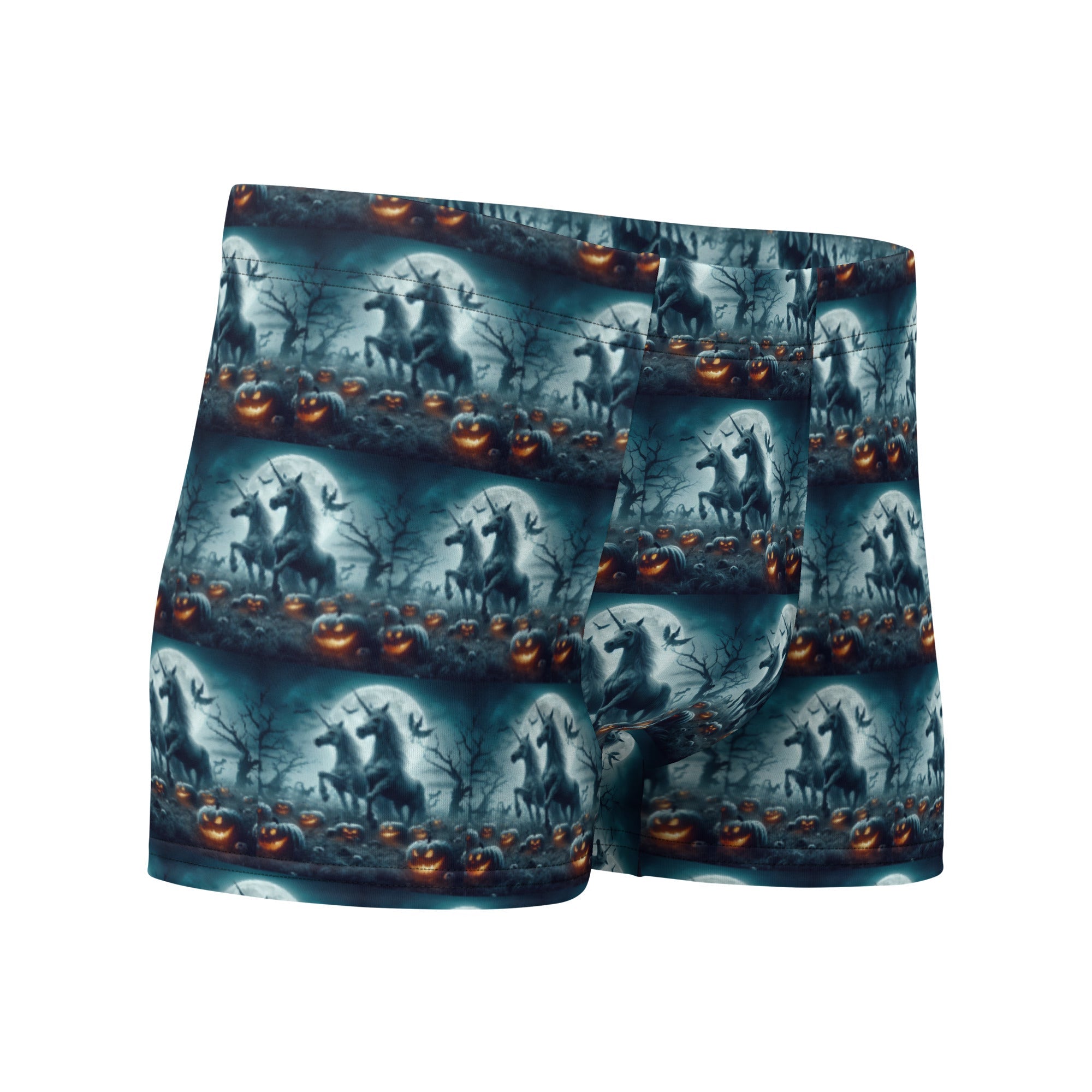 Halloween Unicorns3 Boxer Briefs by Gregg Acini Adoree Designs - Gregg Acini Adoree Designs - Underwear