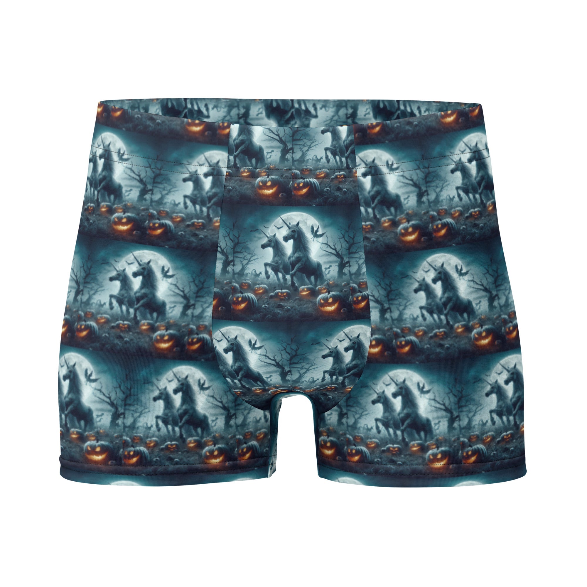 Halloween Unicorns3 Boxer Briefs by Gregg Acini Adoree Designs - Gregg Acini Adoree Designs - Underwear