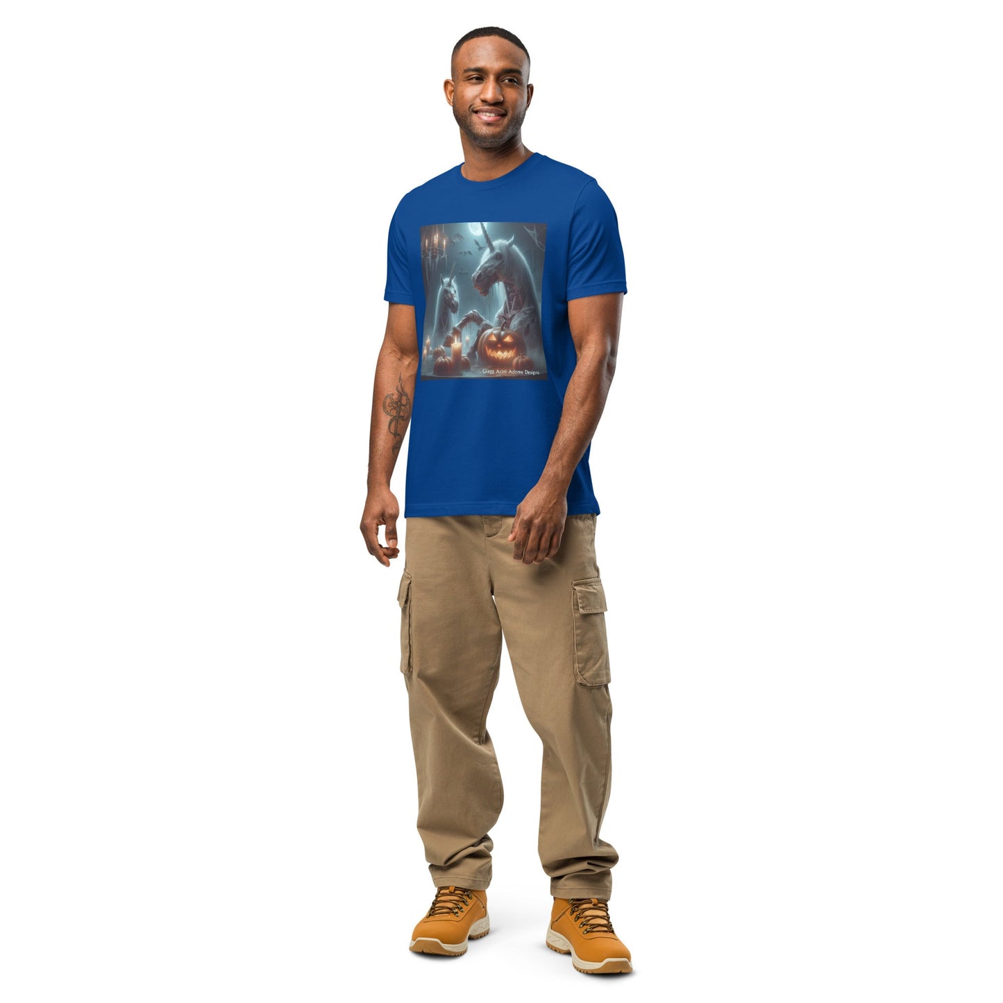 Halloween Zombie Unicorns Unisex t-shirt by Gregg Acini Adoree Designs - Gregg Acini Adoree Designs - Tee Shirt