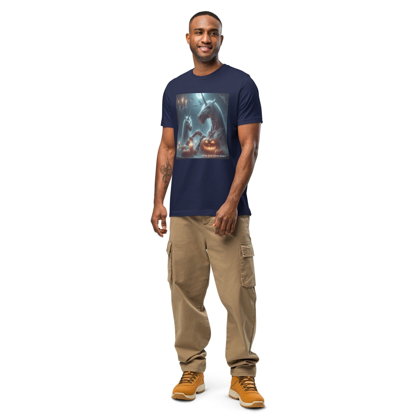 Halloween Zombie Unicorns Unisex t-shirt by Gregg Acini Adoree Designs - Gregg Acini Adoree Designs - Tee Shirt