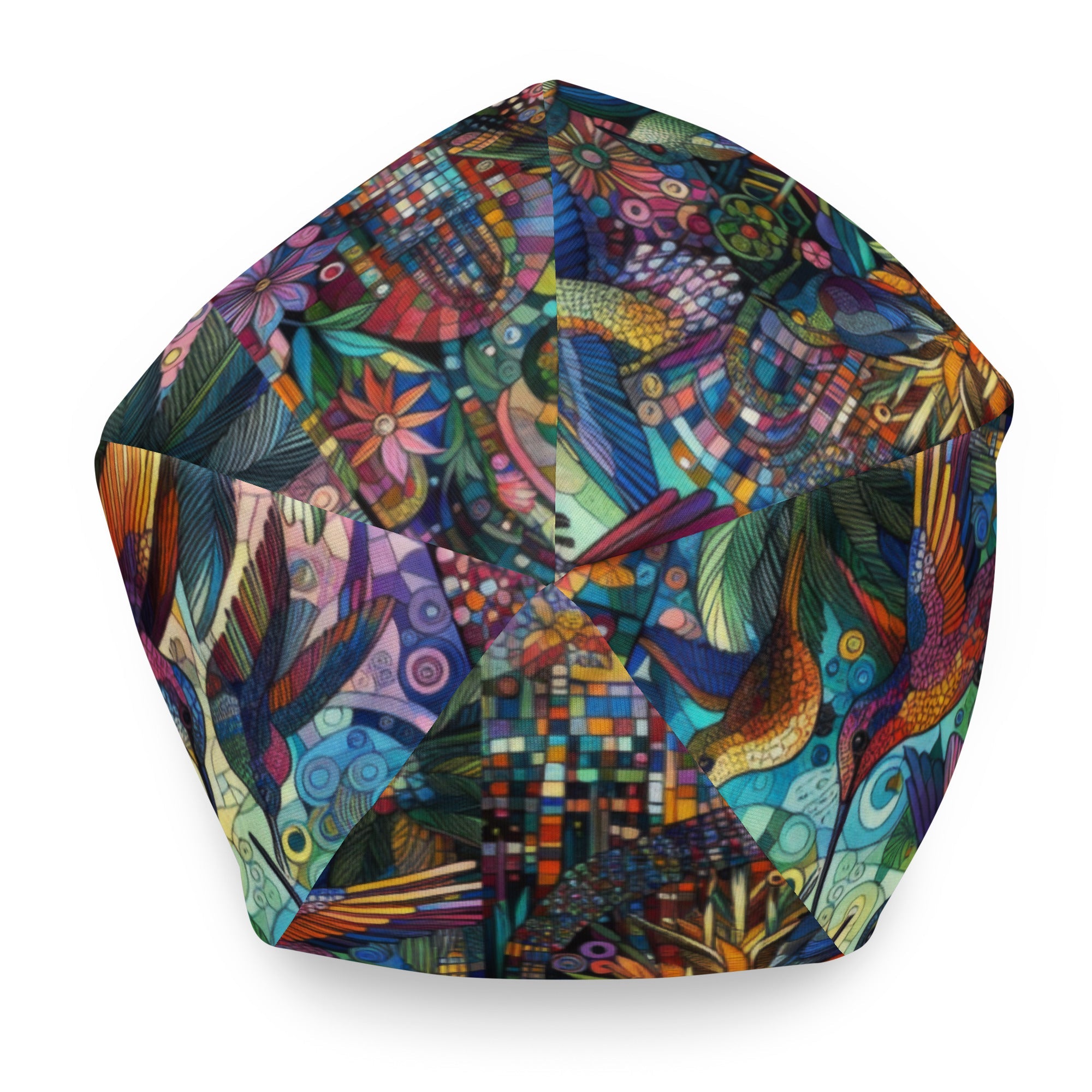 Hummingbird Kaleidoscope All - Over Print Beanie - Gregg Acini Adoree Designs - Beanie