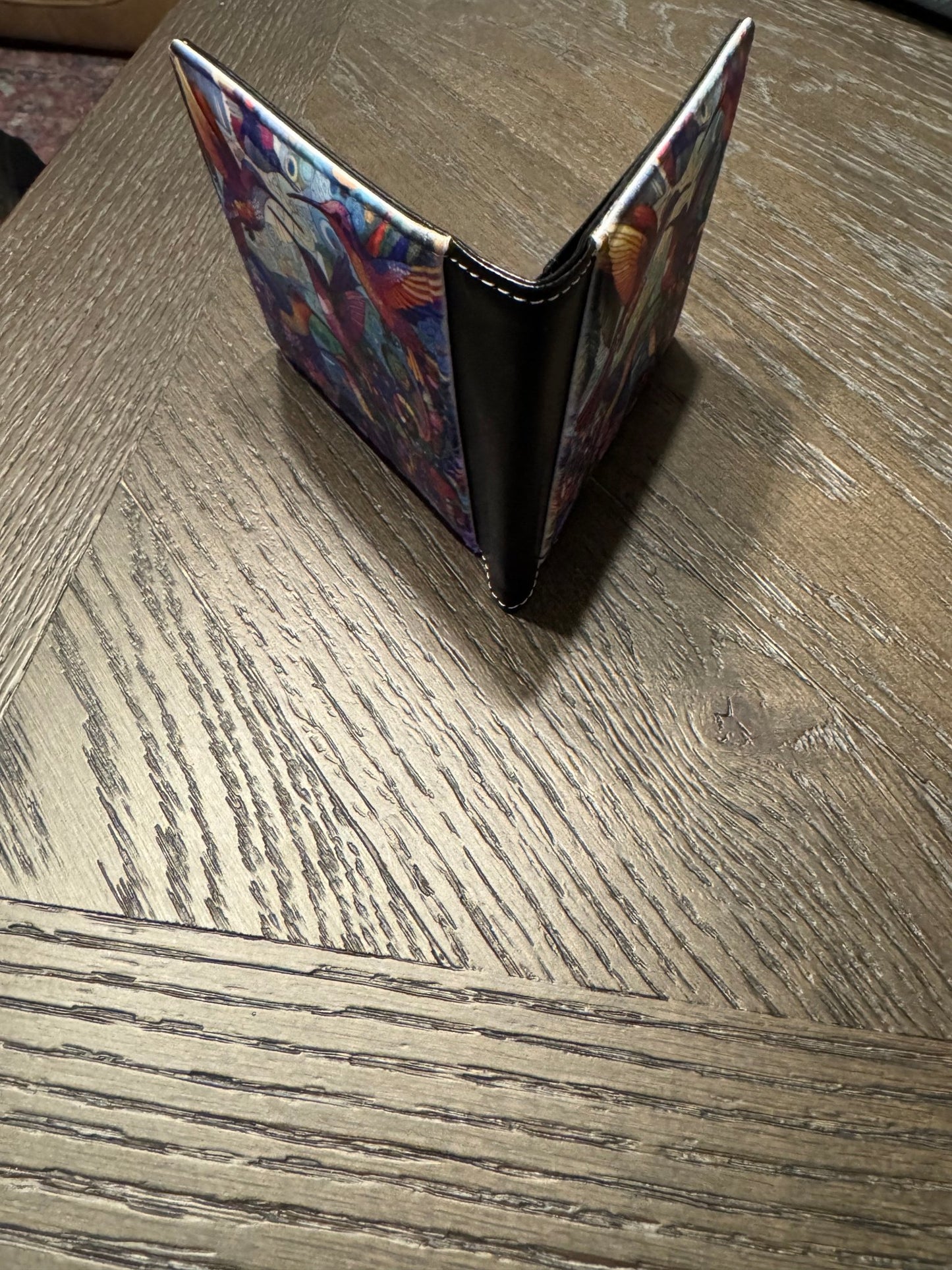 Hummingbird Kaleidoscope Bifold Wallet - Gregg Acini Adoree Designs - Wallets