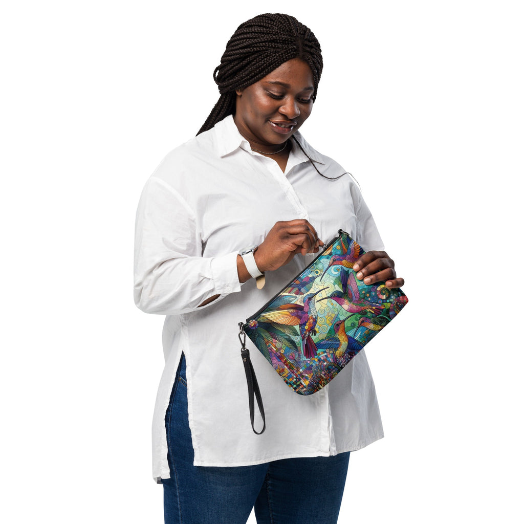 Hummingbird Kaleidoscope Crossbody bag - Gregg Acini Adoree Designs - Handbag