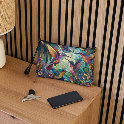 Hummingbird Kaleidoscope Crossbody bag - Gregg Acini Adoree Designs - Handbag