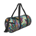Hummingbird Kaleidoscope Cylinder Duffel Bag Large Capacity - Gregg Acini Adoree Designs - Luggage