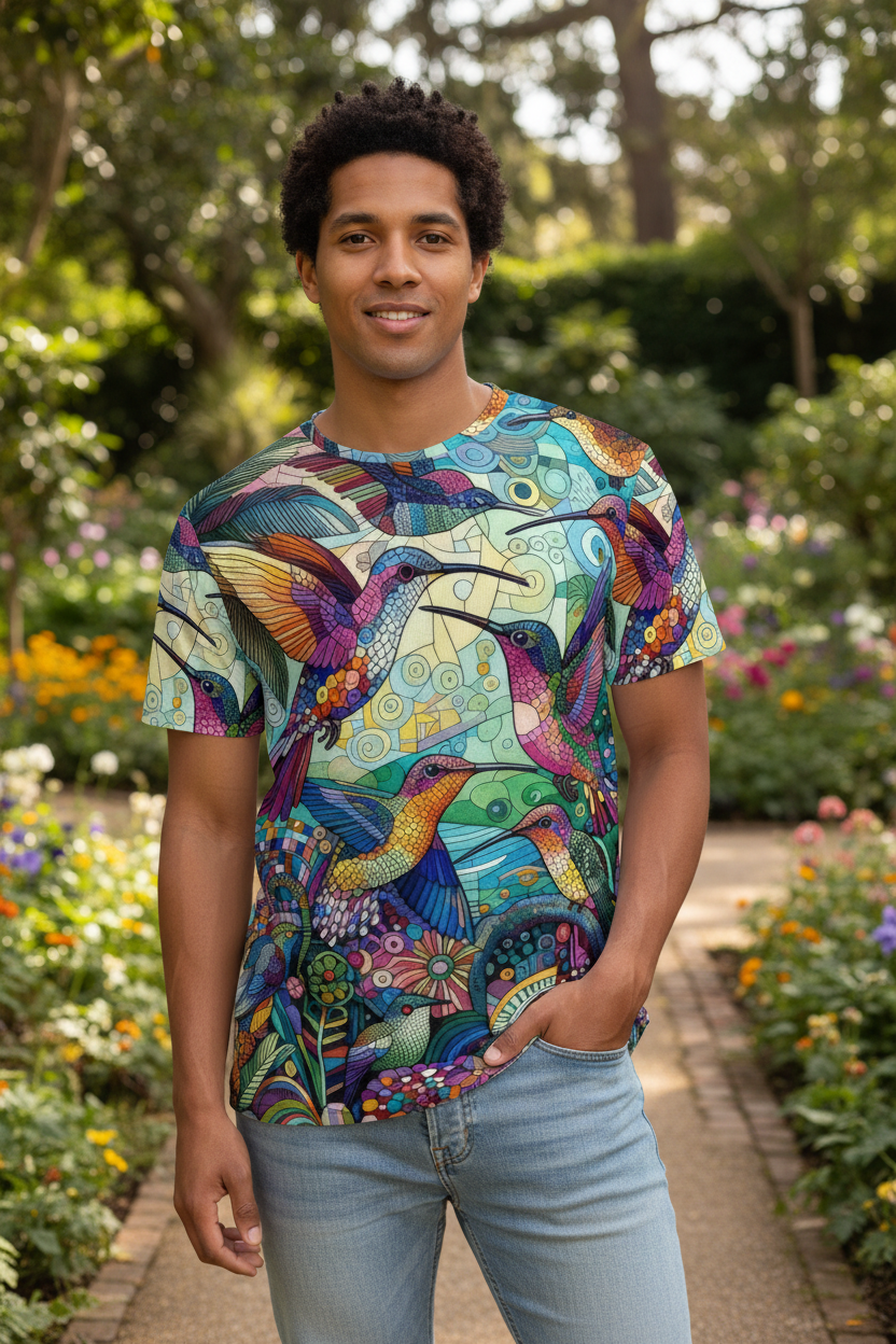Hummingbird Kaleidoscope Lifestyle