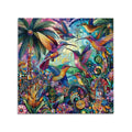 Hummingbird Kaleidoscope Square Building Block Picture Puzzle - Gregg Acini Adoree Designs - Puzzle