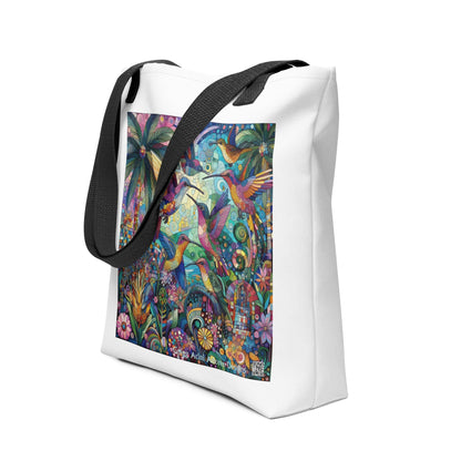 Hummingbird Kaleidoscope Tote bag by Gregg Acini Adoree Designs - Gregg Acini Adoree Designs - Tote Bag