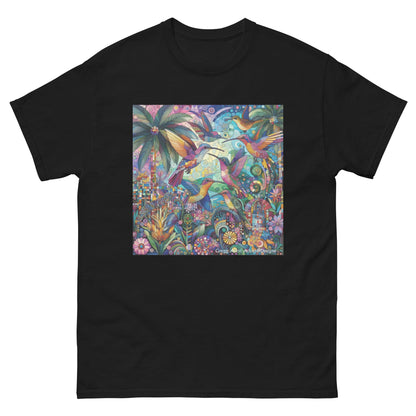 Hummingbird Kaleidoscope Unisex classic tee by Gregg Acini Adoree Designs - Gregg Acini Adoree Designs - Tee Shirt