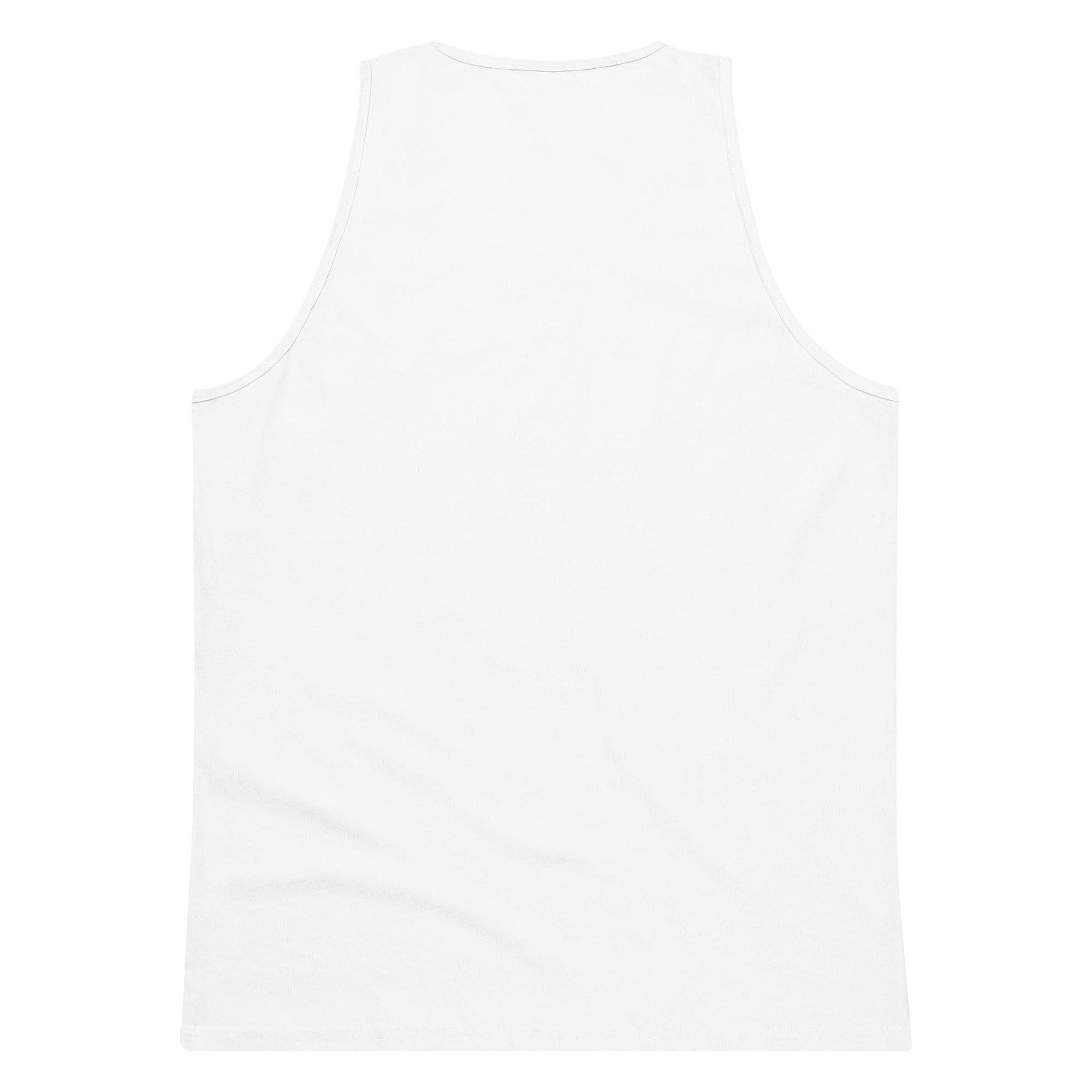 Hummingbirds and Clocks Men’s premium tank top - Gregg Acini Adoree Designs - Tank Top