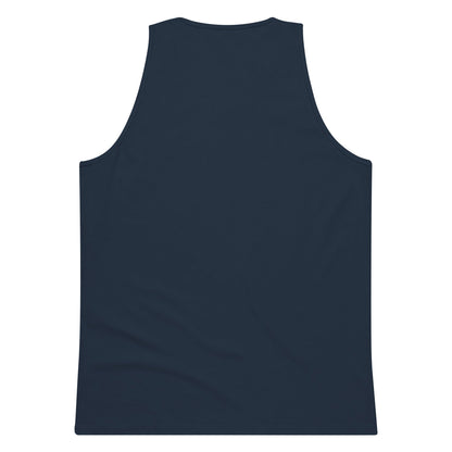 Hummingbirds and Clocks Men’s premium tank top - Gregg Acini Adoree Designs - Tank Top