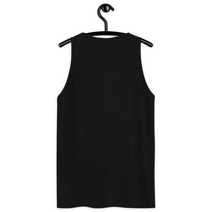 Hummingbirds and Clocks Men’s premium tank top - Gregg Acini Adoree Designs - Tank Top