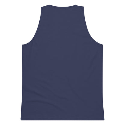 Hummingbirds and Clocks Men’s premium tank top - Gregg Acini Adoree Designs - Tank Top