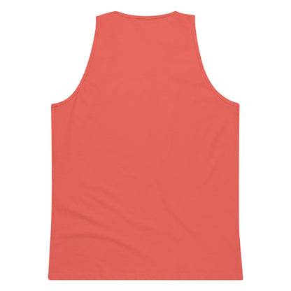 Hummingbirds and Clocks Men’s premium tank top - Gregg Acini Adoree Designs - Tank Top