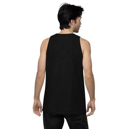 Hummingbirds and Clocks Men’s premium tank top - Gregg Acini Adoree Designs - Tank Top