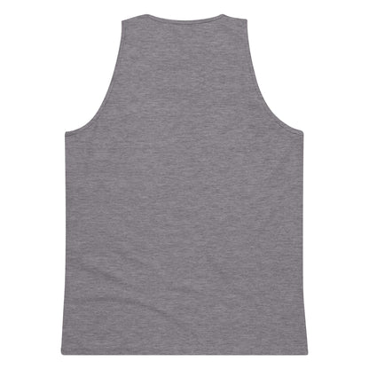 Hummingbirds and Clocks Men’s premium tank top - Gregg Acini Adoree Designs - Tank Top