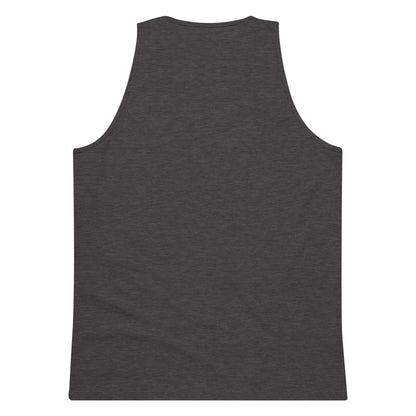 Hummingbirds and Clocks Men’s premium tank top - Gregg Acini Adoree Designs - Tank Top