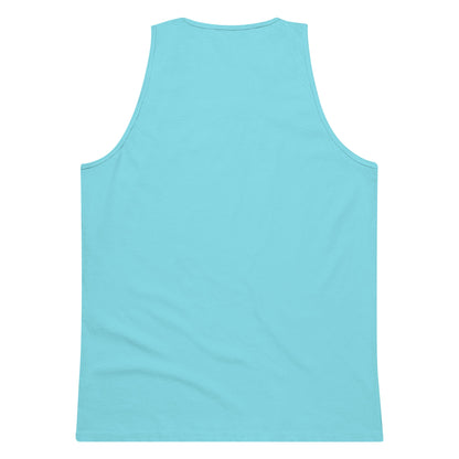 Hummingbirds and Clocks Men’s premium tank top - Gregg Acini Adoree Designs - Tank Top