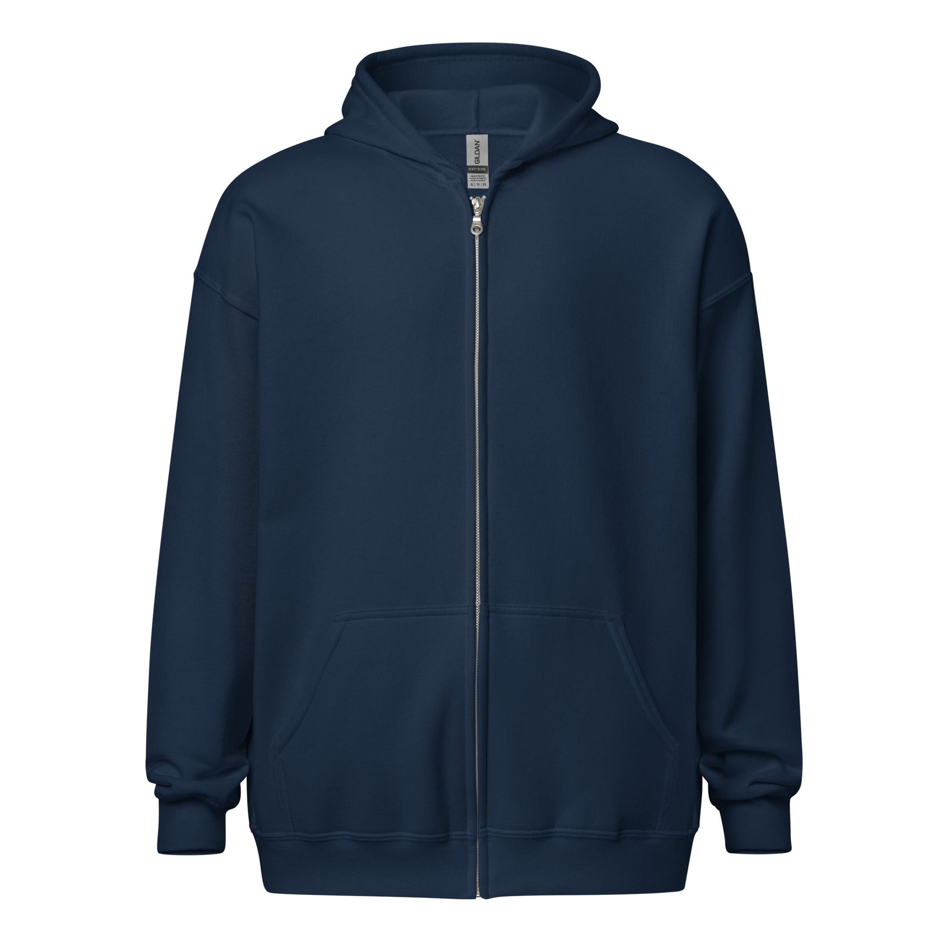 Hummingbirds and Clocks Unisex heavy blend zip hoodie - Gregg Acini Adoree Designs - Hoodie