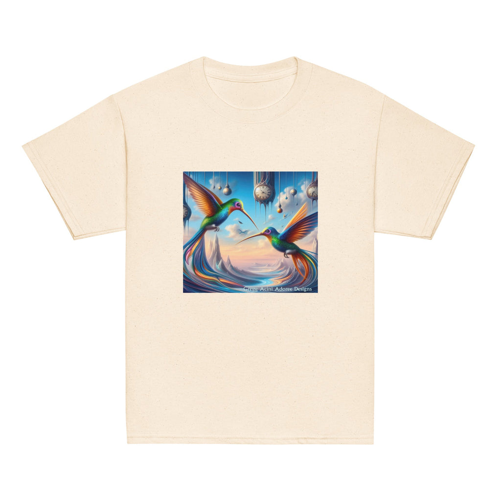 Hummingbirds and Clocks Youth classic tee by Gregg Acini Adoree Designs - Gregg Acini Adoree Designs - Youth T-Shirt