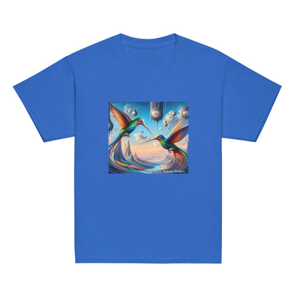 Hummingbirds and Clocks Youth classic tee by Gregg Acini Adoree Designs - Gregg Acini Adoree Designs - Youth T-Shirt