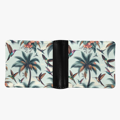 Hummingbirds and Palms Bifold Wallet - Gregg Acini Adoree Designs - Wallets